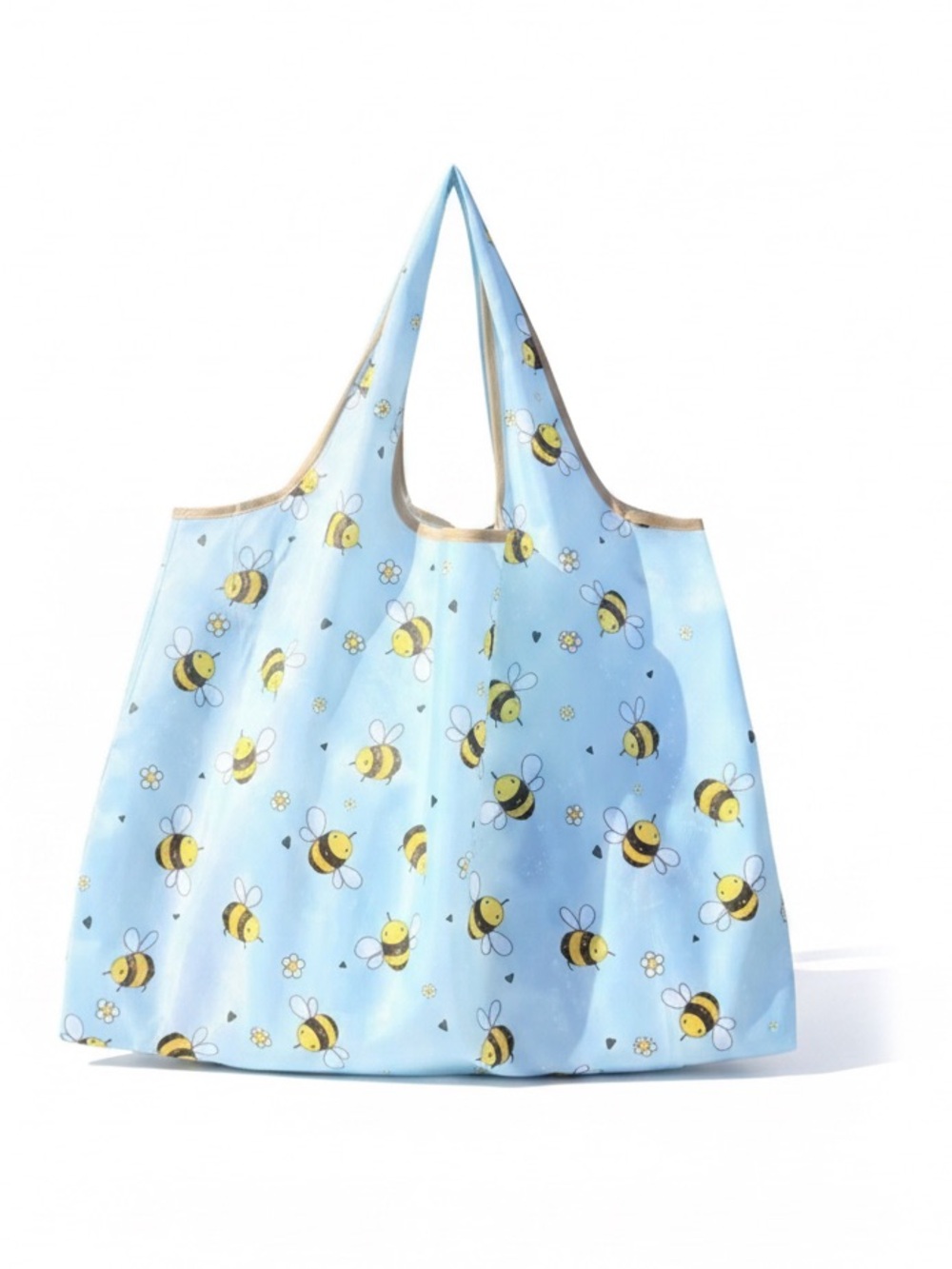 NWT Large capacity shopping bag - Bee design see measurements ! Very large